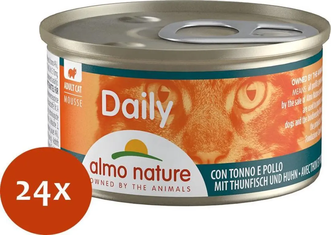Almo Nature Cat Blik Daily Menu Mousse 85 g