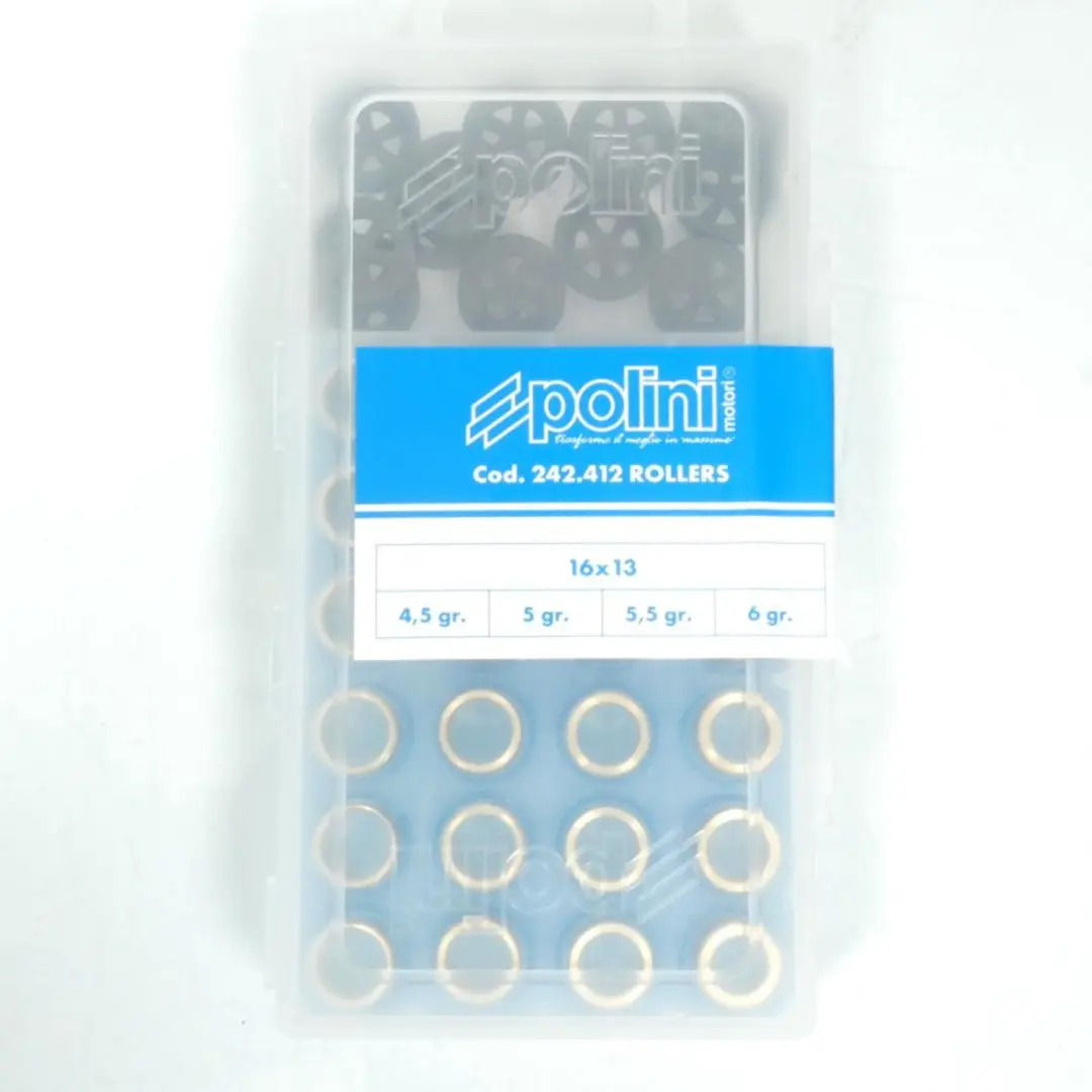 Galet rouleau de variateur Polini pour Scooter Peugeot 50 Kisbee Neuf