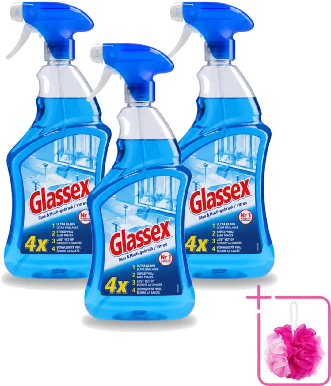 3 x Glassex