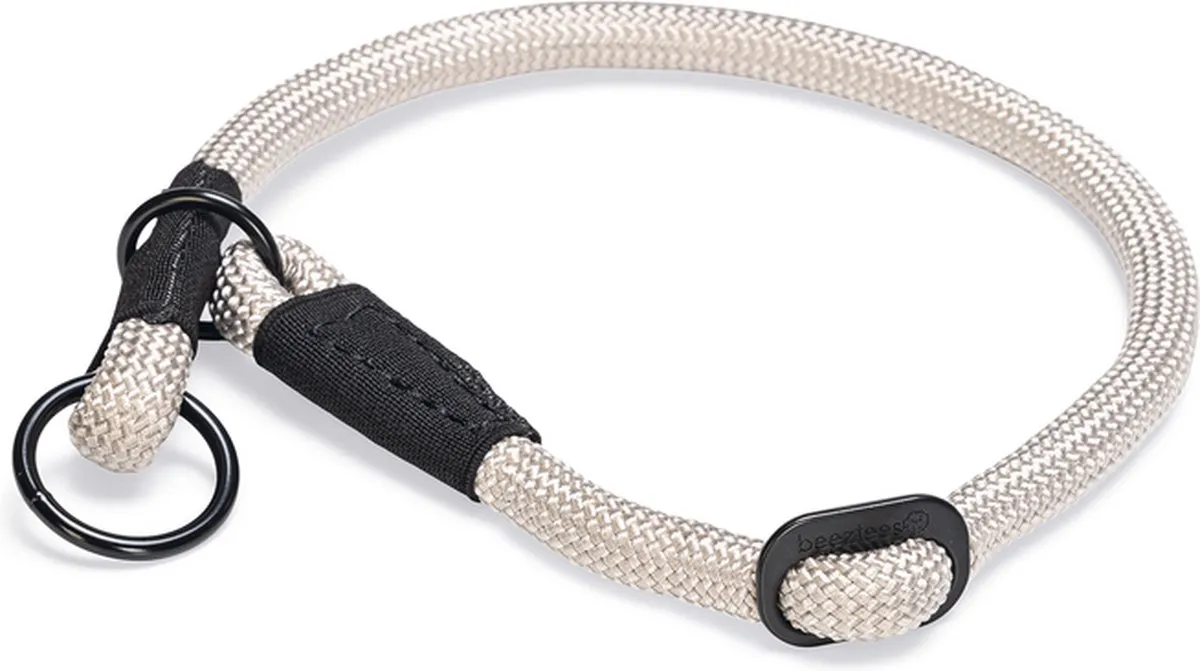Beeztees Premium Parinca Hondenhalsband - Grijs 55cm
