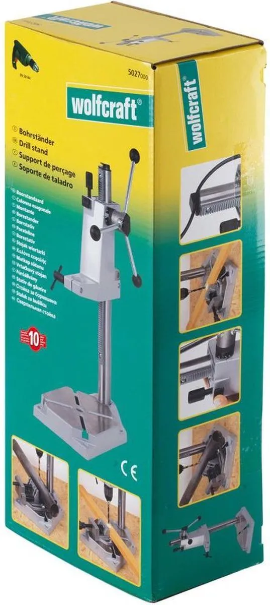 Wolfcraft 5027000 Boorstandaard - Kolomboor
