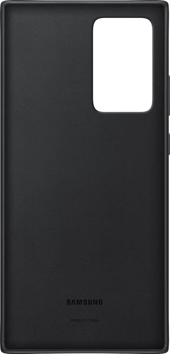 Samsung Leather Hoesje EF-VN985LBEGEU - Galaxy Note 20 Ultra - Zwart