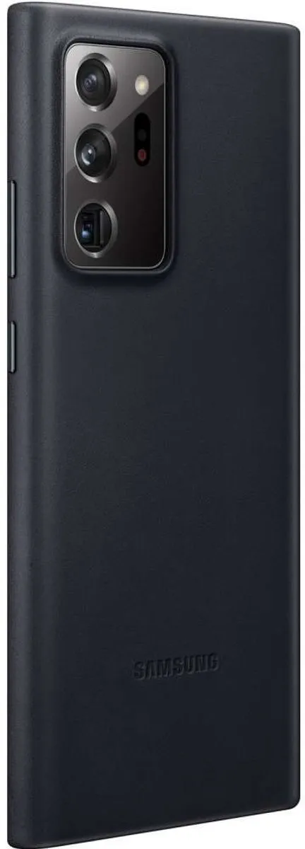 Samsung Leather Hoesje EF-VN985LBEGEU - Galaxy Note 20 Ultra - Zwart