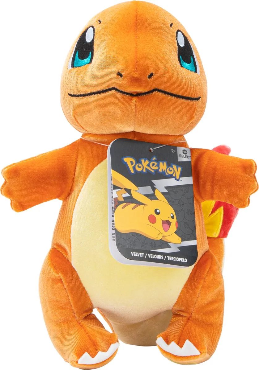 Pokémon Charmander Knuffel 20cm - Velvet