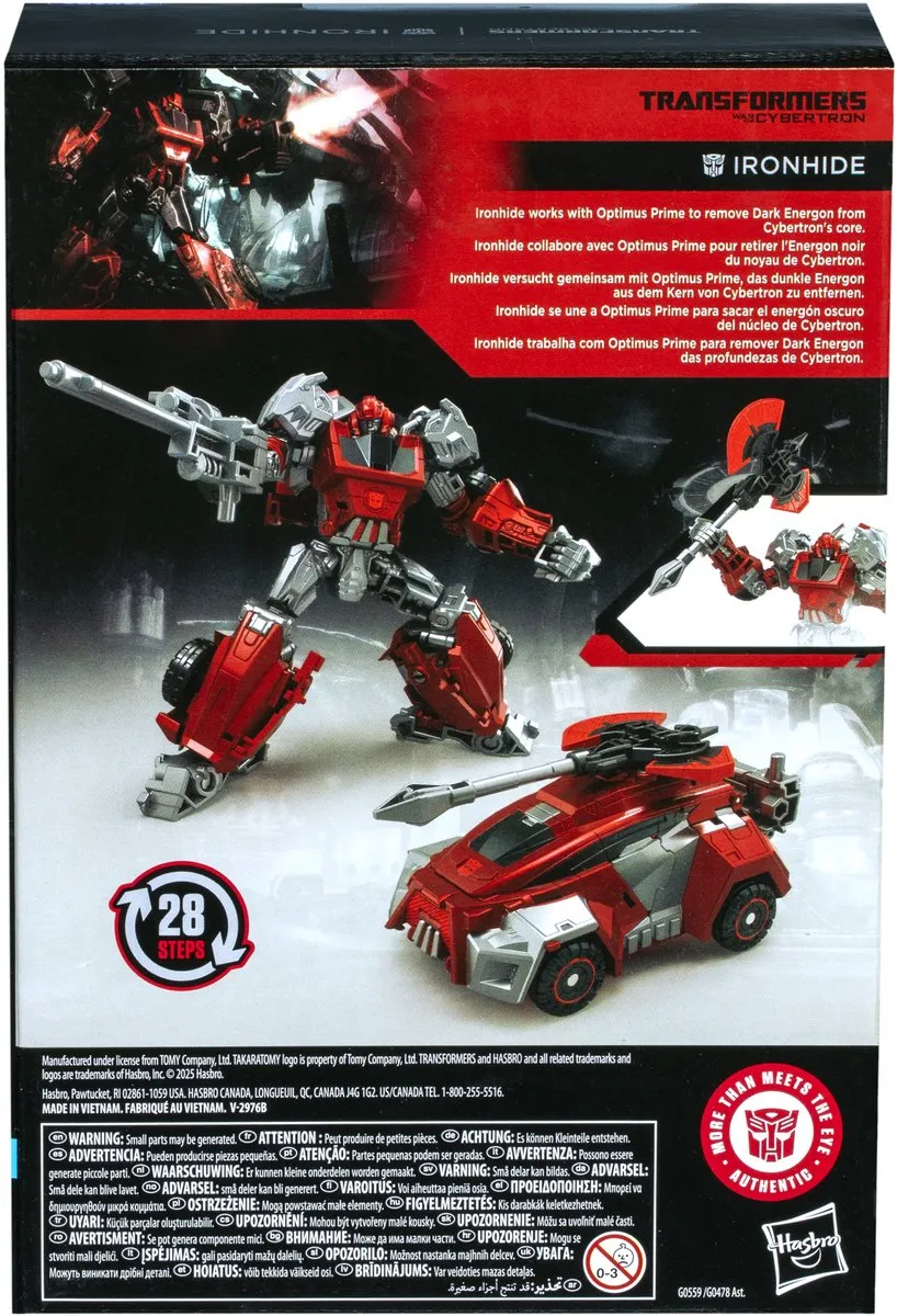 Transformers War for Cybertron Studio Series Voyager Ironhide - Action Figure 16cm - Multi