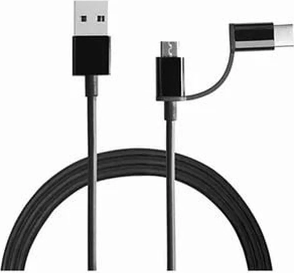 Xiaomi Mi 2-in-1 USB-C Kabel 100cm - Wit - afbeelding 6 van 6
