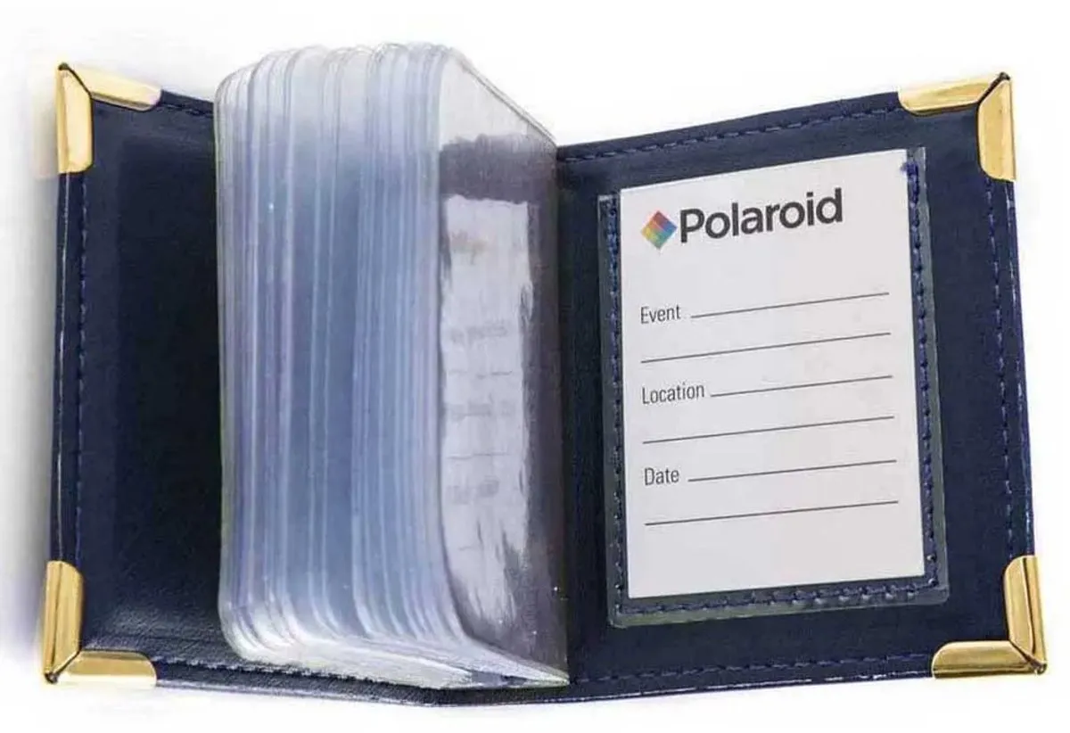 Polaroid Fotoalbum 2X3 Zink Blauw PL2X3ABL
