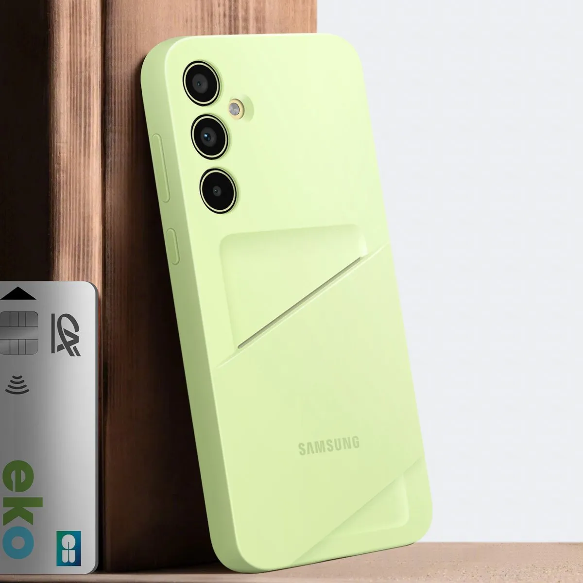 Samsung Galaxy A35 5G Card Slot Case - Limoen