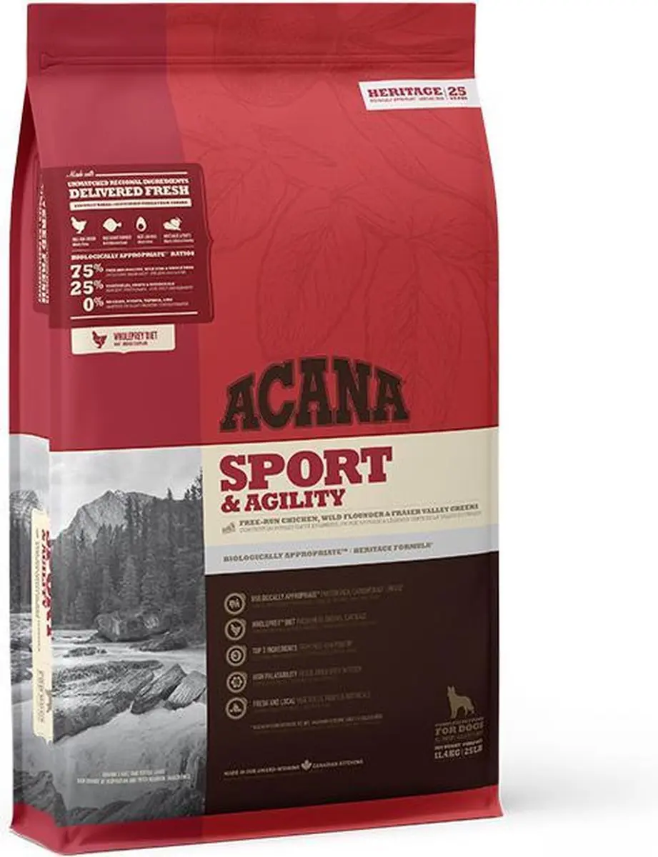 Acana HERITAGE Sport & Agility 11.4 kg.
