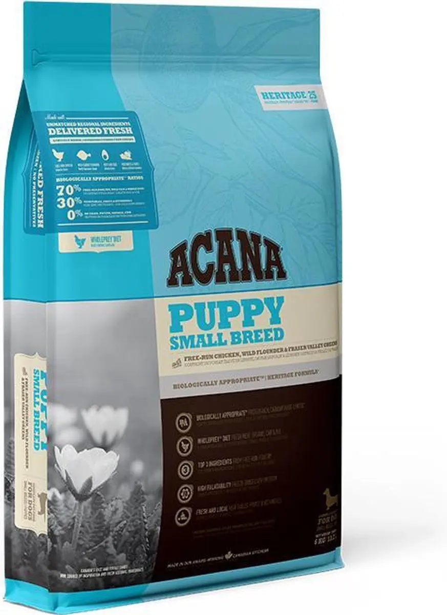 Acana HERITAGE Puppy Small Breed 6 kg.