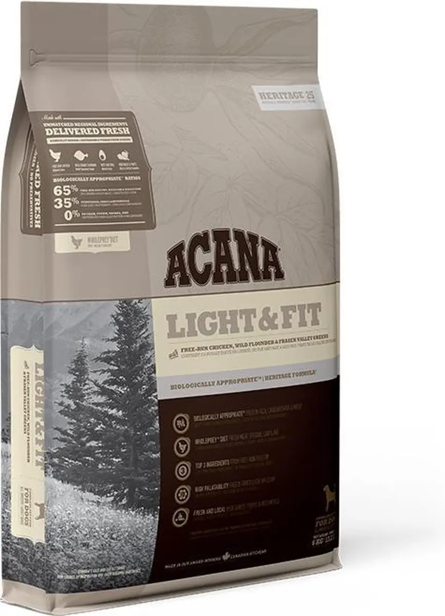 Acana HERITAGE Light & Fit 6 kg.