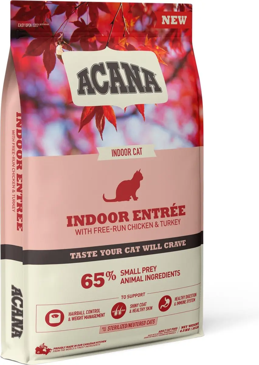 Acana Cat Indoor Entrée 4.5 kg.