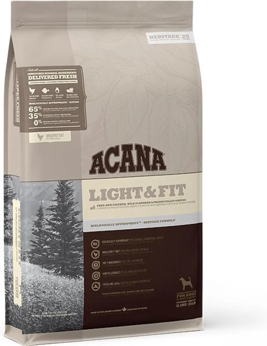 Acana HERITAGE Light & Fit 11.4 kg.
