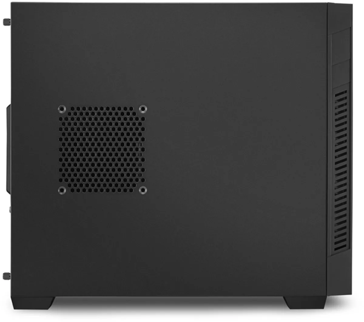 Sharkoon S1000 ATX Semi-tower - 2x 2.5" 2x 3.5" 1x 5.25" - Zwart
