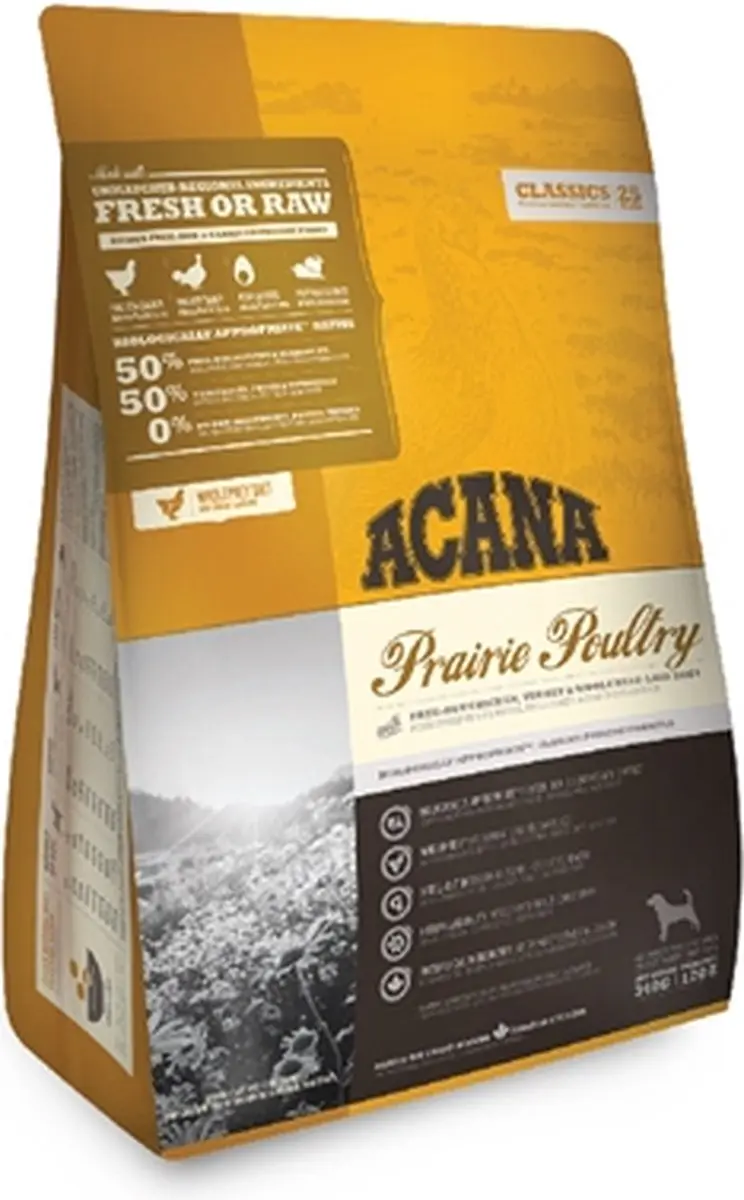 Acana classics prairie poultry