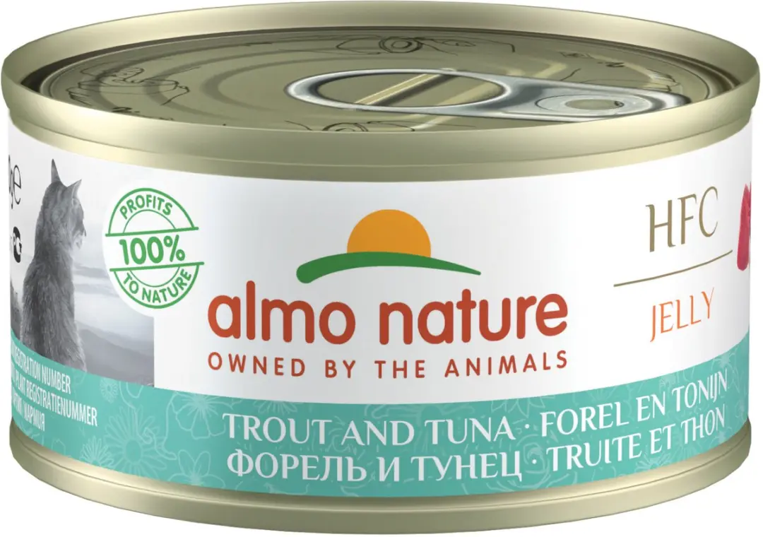 Almo Nature Natvoer Kat Adult Forel & Tonijn 70g