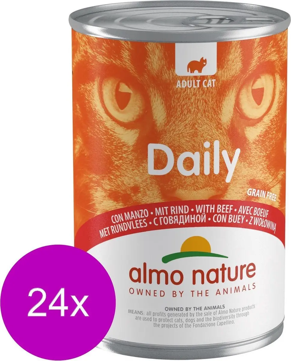 Almo Nature Blik Adult Cat Daily Menu 400 g