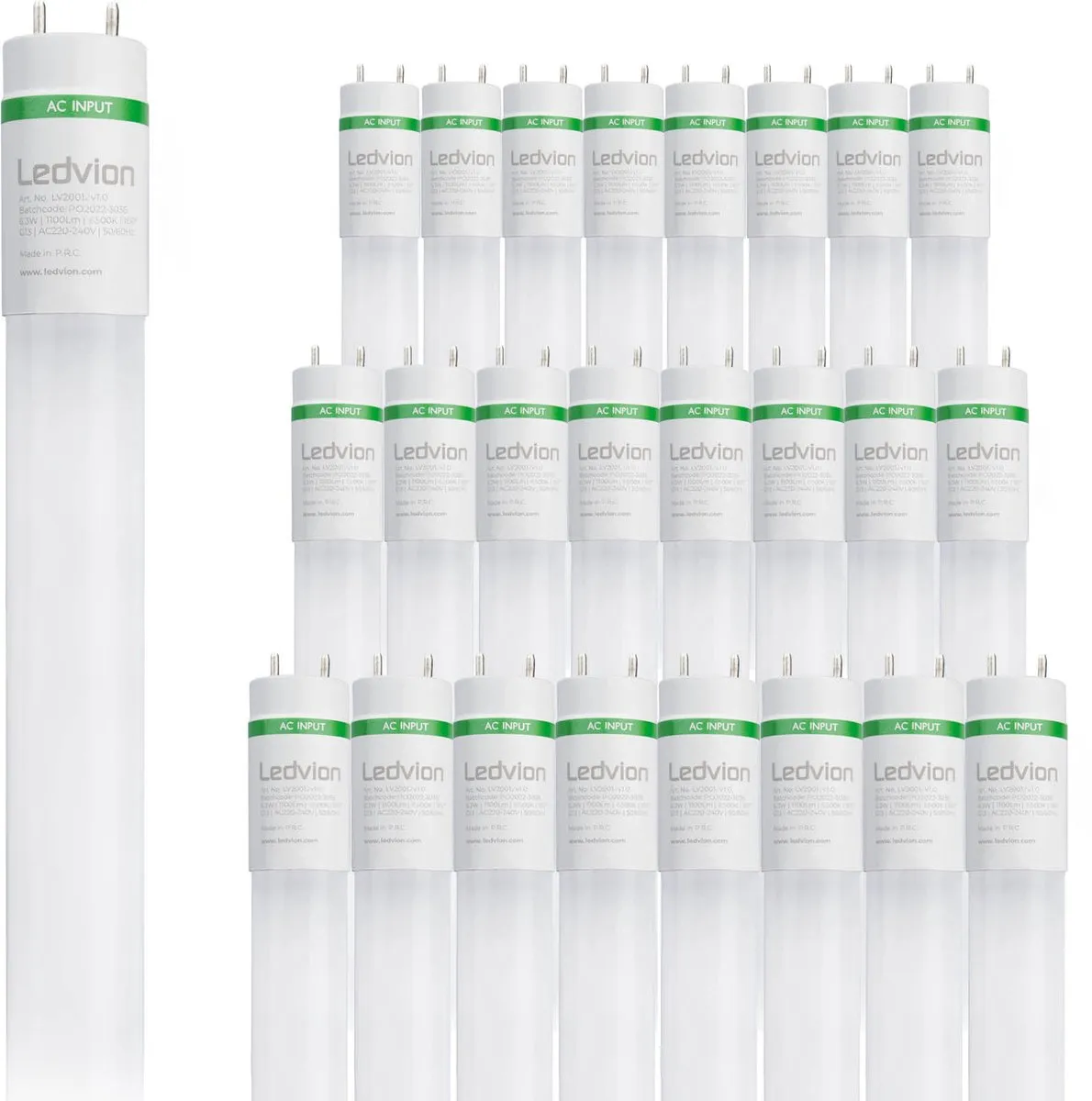 LEDVION 25X TL Buis 60cm 6.3W 6500K