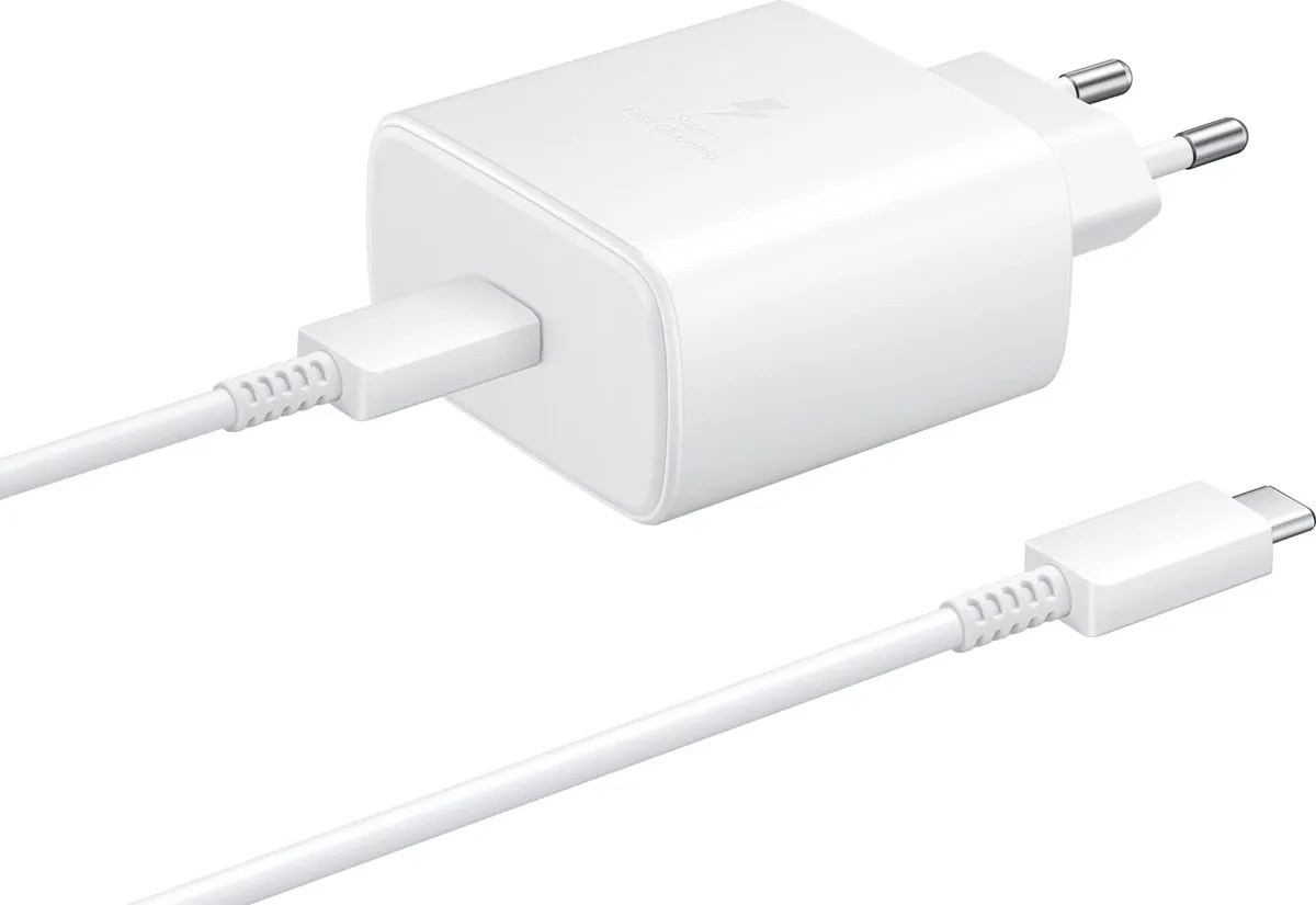 Samsung EP-TA845XWEGWW USB-C Adapter 45W - Wit