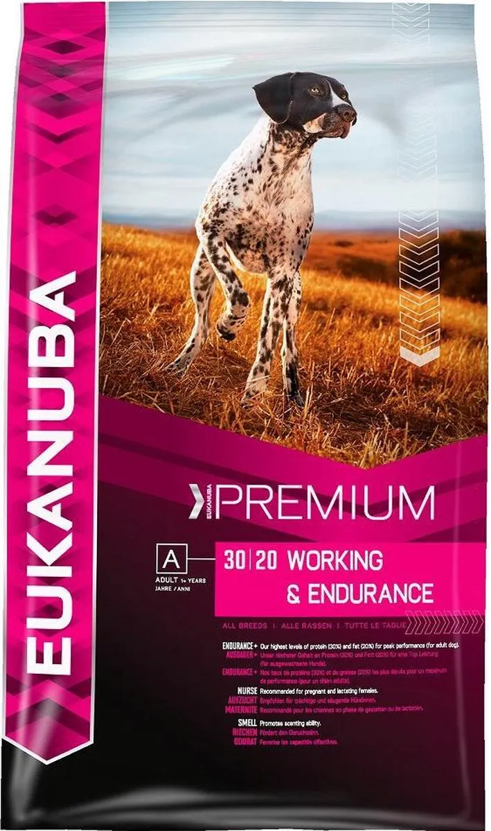 Eukanuba Daily Care Adult Working & Endurance Hondenvoer 15kg