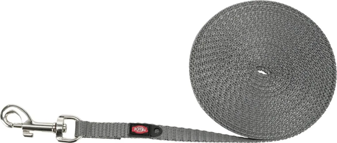 Trixie Hondenriem Sleeplijn Extra Licht - 15m - Grijs - afbeelding 6 van 6