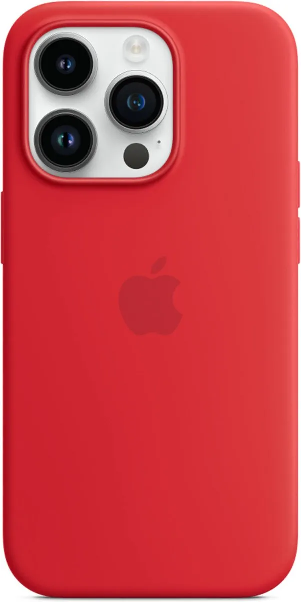 Apple Siliconen Hoesje iPhone 14 Pro MagSafe Rood MPTG3ZM/A