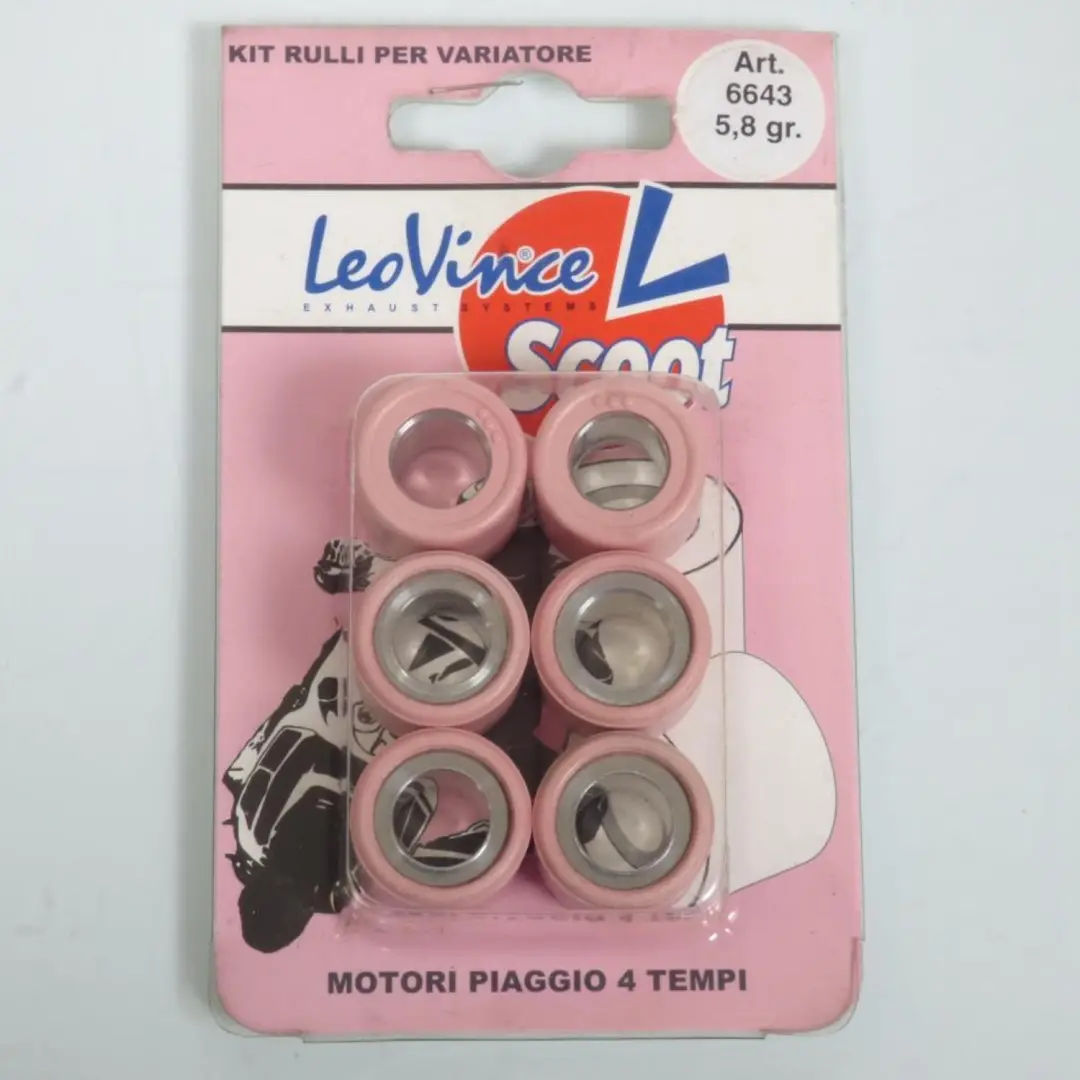 Galet rouleau de variateur Leovince pour Scooter MBK 125 Skycruiser 2006 à 2020