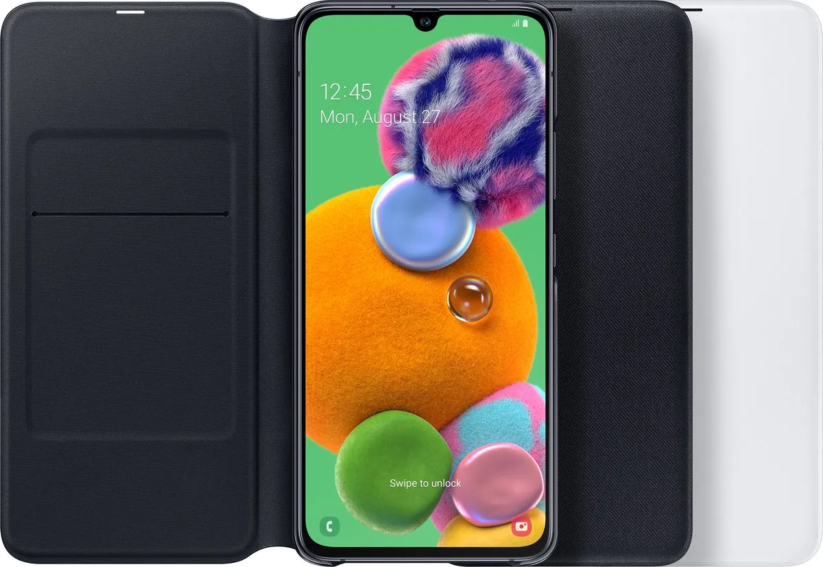 Samsung Wallet Cover Galaxy A90 5G - Wit - afbeelding 6 van 6