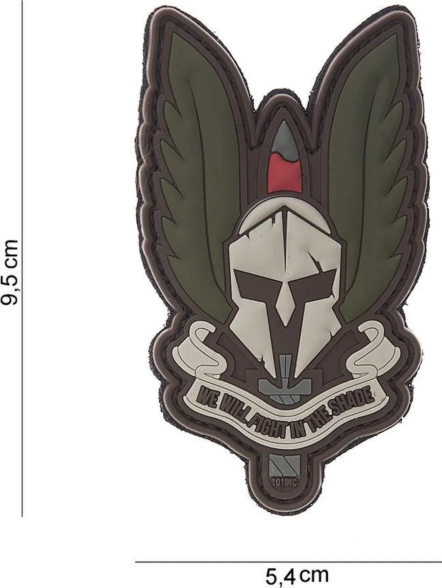 101 Inc Embleem 3D Spartan