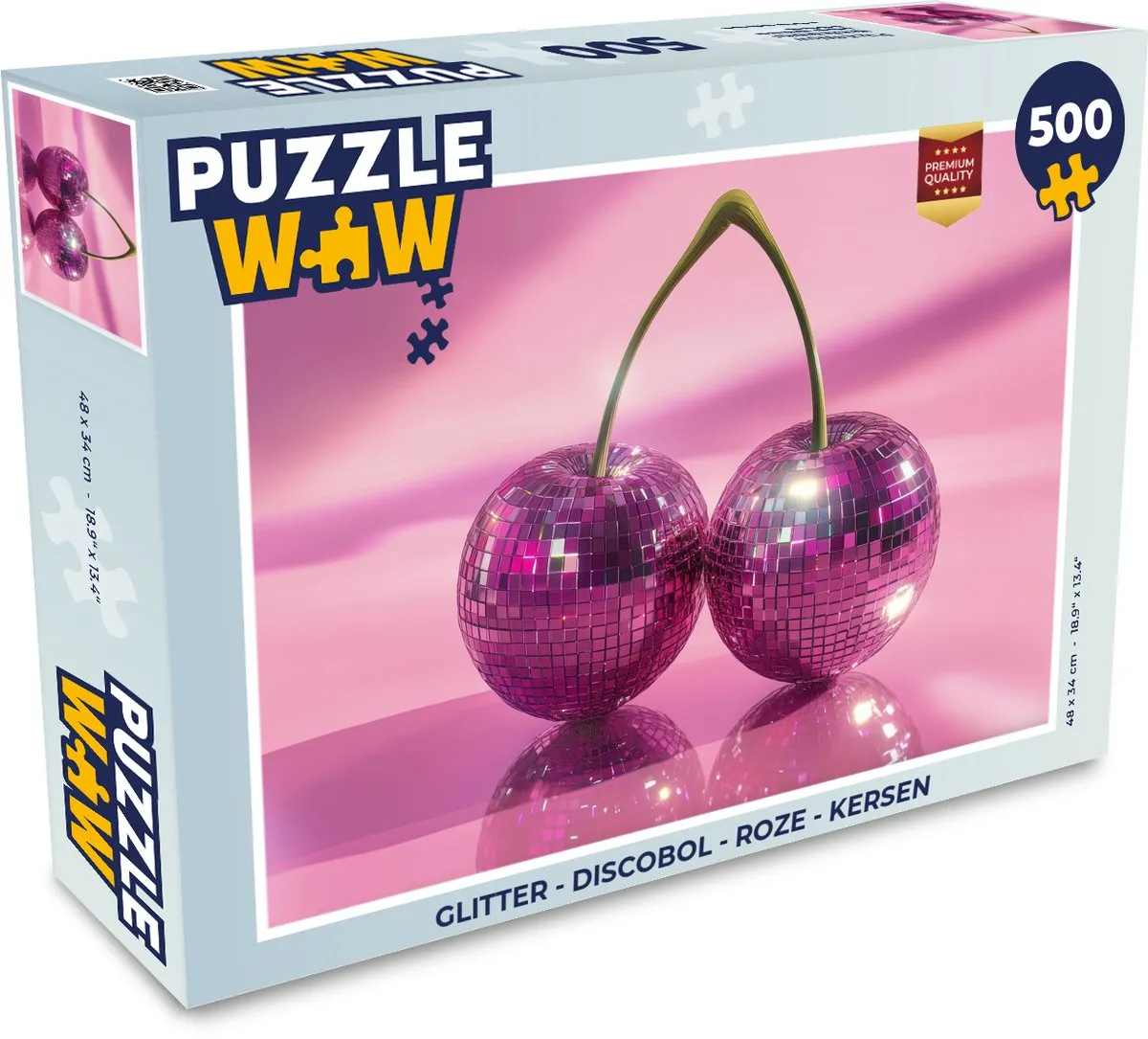 PuzzleWow Discobol Legpuzzel 500 Stuks