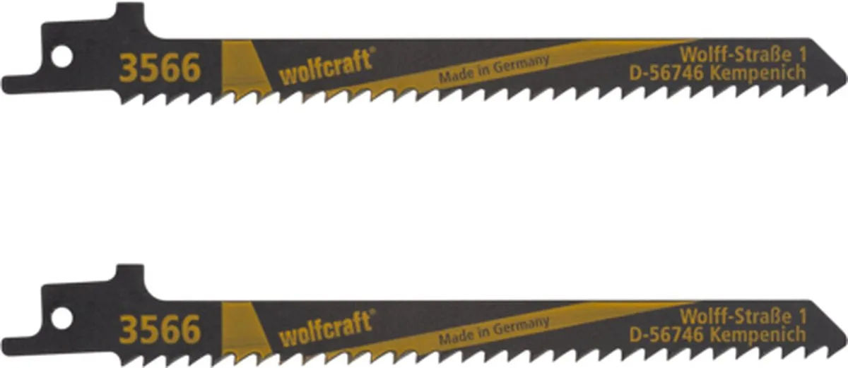 Wolfcraft Recipozaagblad Sabelzaag CV 3566000