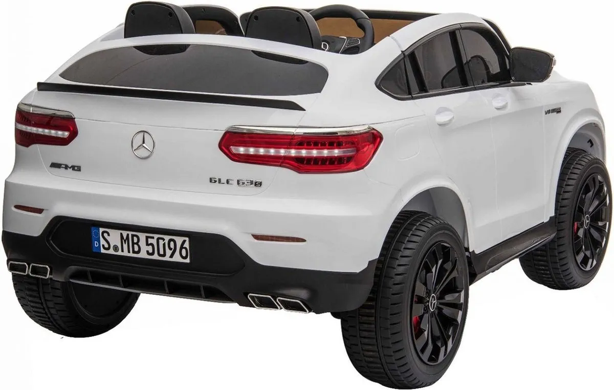 Mercedes-Benz Elektrische Kinderauto 2-Persoons 43103 - Wit - afbeelding 6 van 6