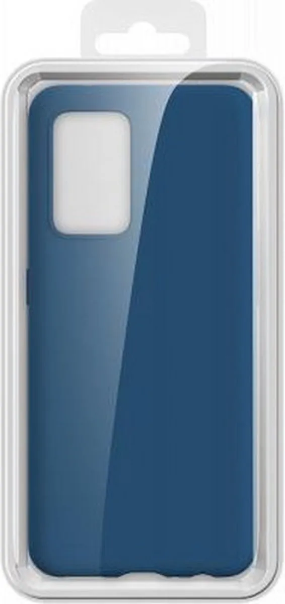 OPPO Find X5 Lite Hard Siliconen Hoesje - Blauw