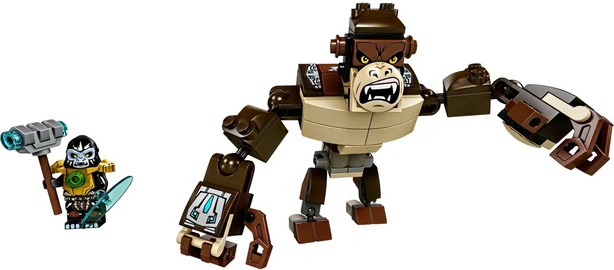 LEGO Chima Gorilla Legendebeest 70125 - 100 Stukken