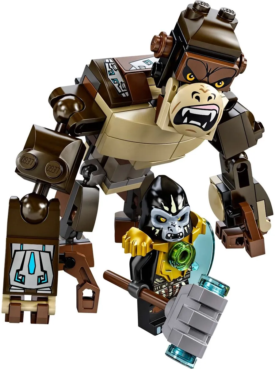 LEGO Chima Gorilla Legendebeest 70125 - 100 Stukken