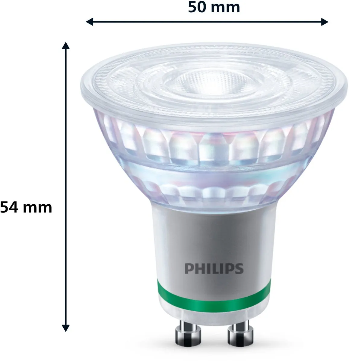 Philips Ultra Efficient LED Spot GU10 2.1W - Warmwit