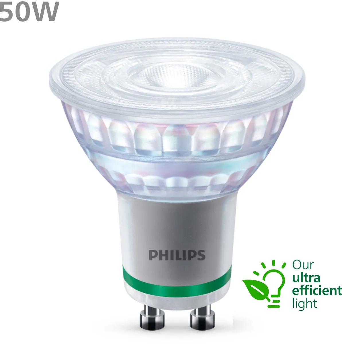 Philips Ultra Efficient LED Spot GU10 2.1W - Warmwit