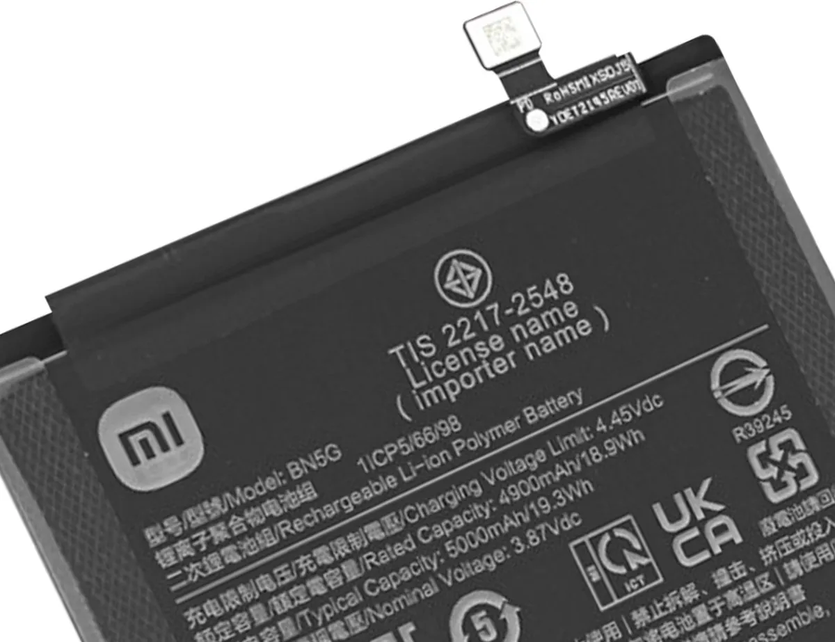 Xiaomi Redmi 10A/10C Compatibele Batterij BN5G - 5000mAh - Zwart