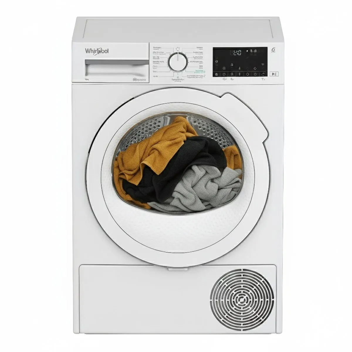 Whirlpool C WD 94M WWS BE Wasdroger 9 kg - Wit