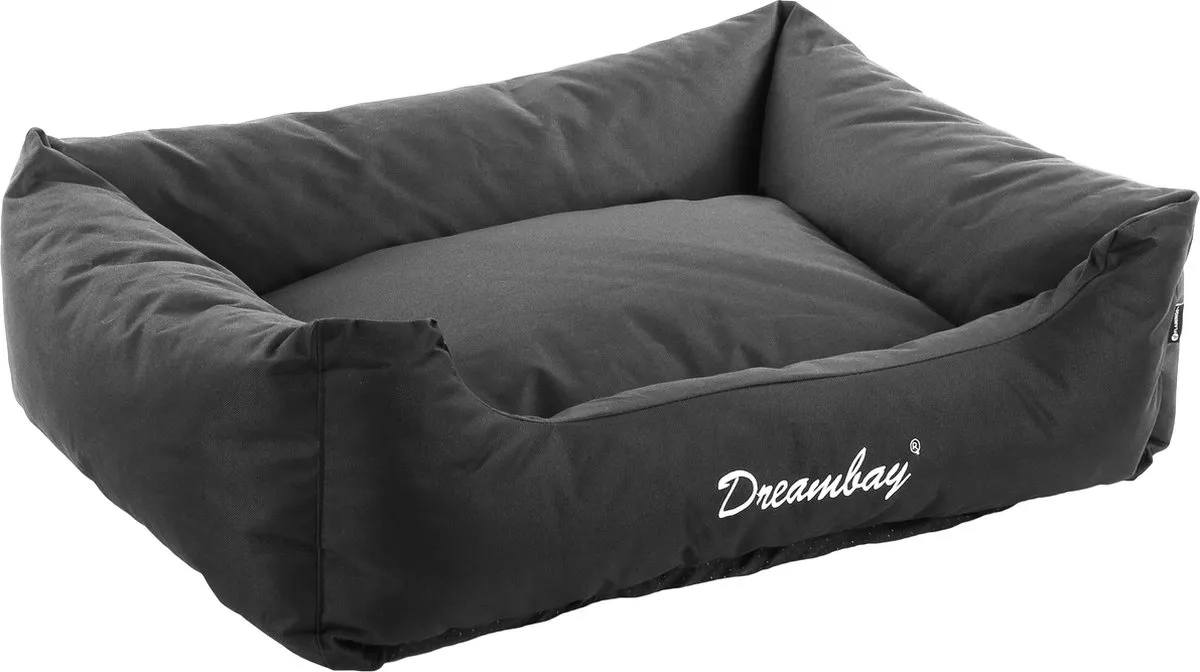 Flamingo Dreambay Orthopedisch Hondenkussen 80x67cm - Zwart