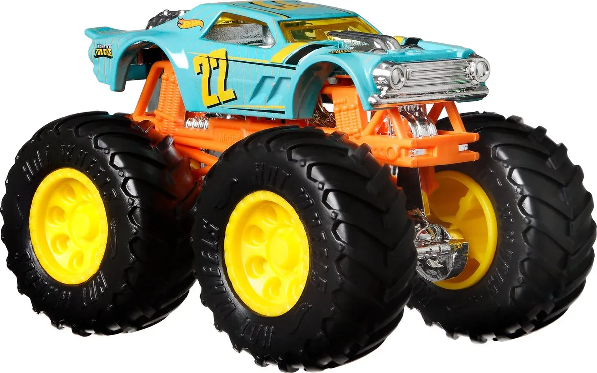 Hot Wheels Night Shifter Monster Jam Truck 1:64 - HKM18 - afbeelding 6 van 6