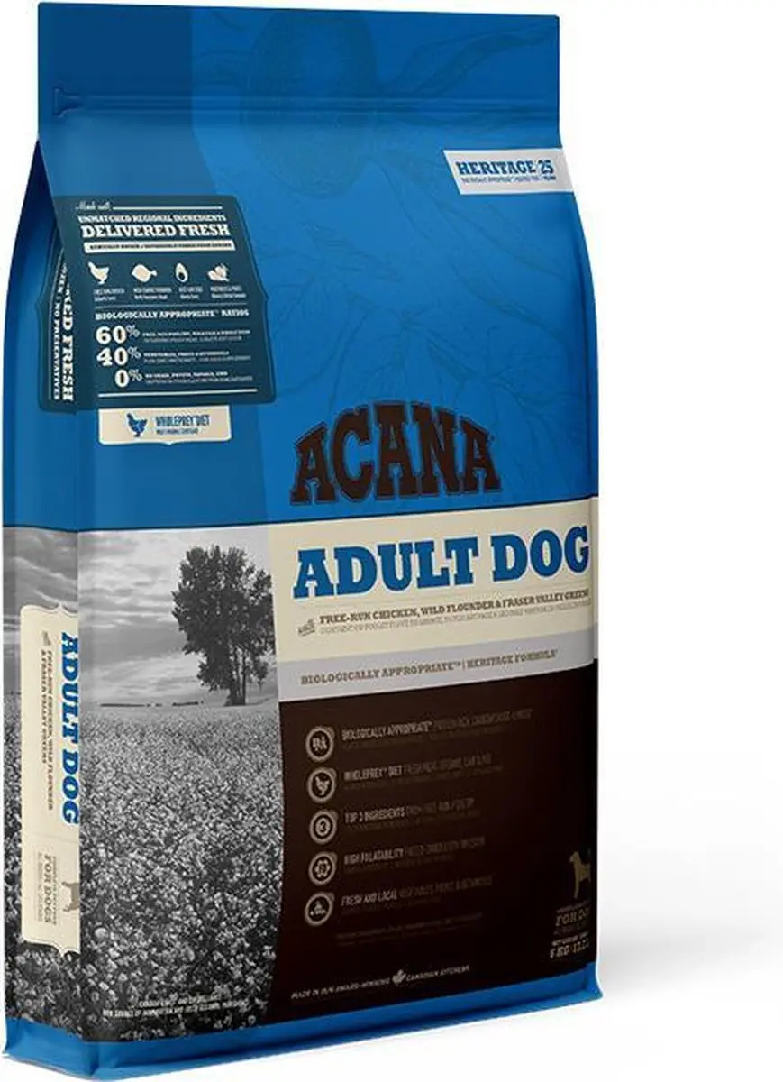 Acana HERITAGE Adult Dog 6 kg.