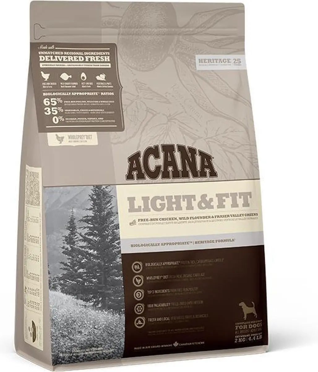 Acana HERITAGE Light & Fit 2 kg.