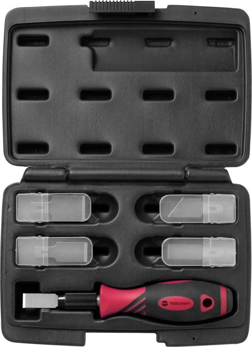 TOOLCRAFT TO-5903430 Verfschrapersset - 40 Messen