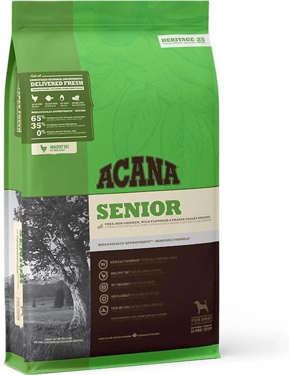 Acana HERITAGE Senior Dog 11.4 kg.