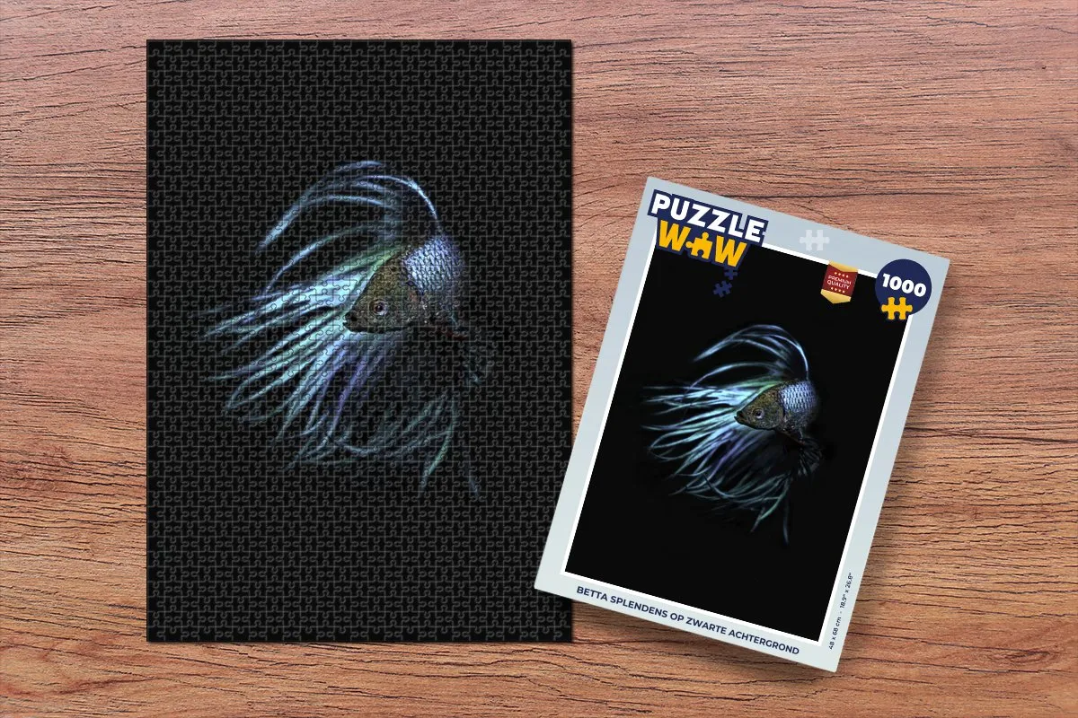 PuzzleWow Zeedieren Legpuzzel 1000 Stuks - Multicolor