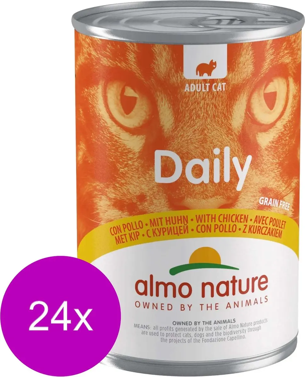 Almo Nature Blik Adult Cat Daily Menu 400 g