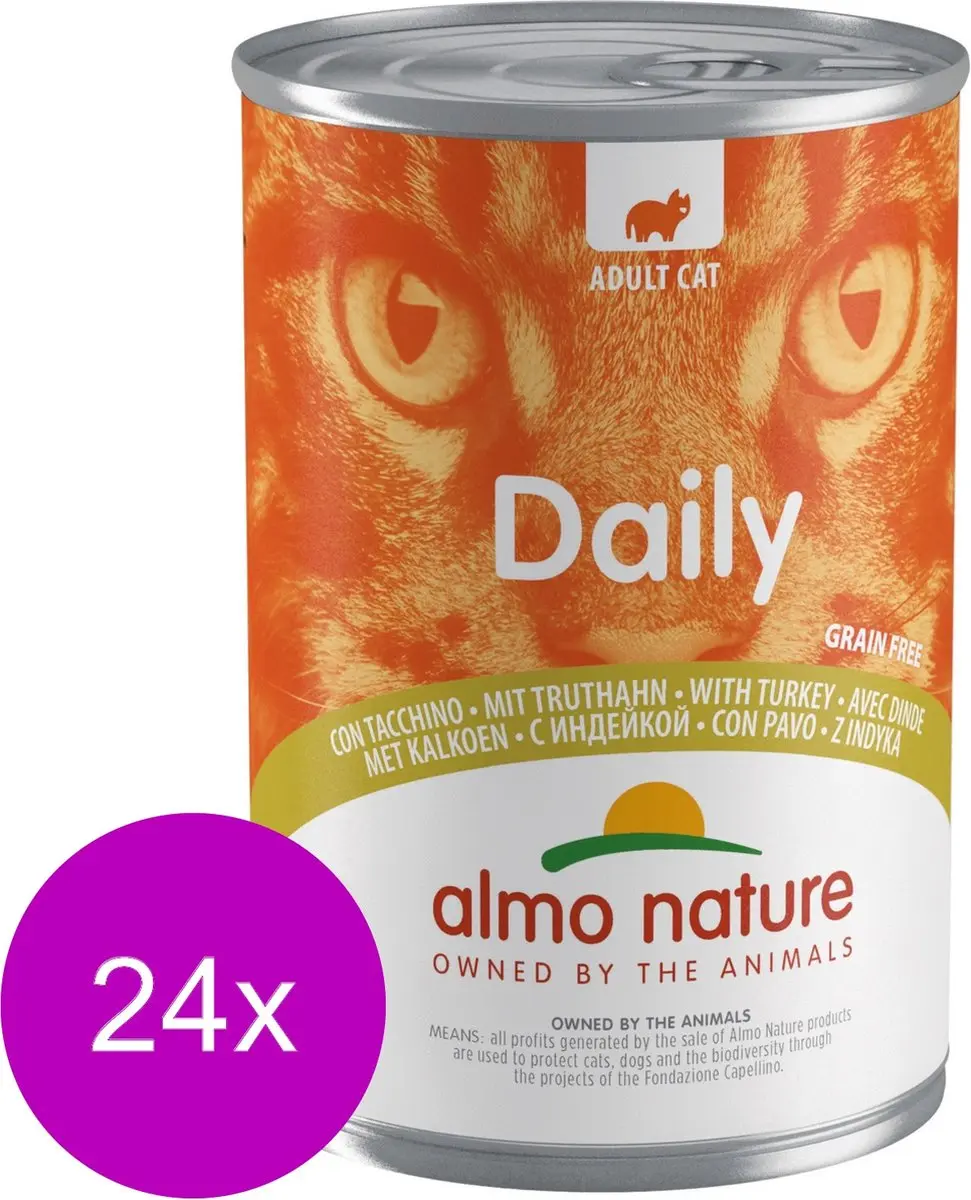 Almo Nature Blik Adult Cat Daily Menu 400 g