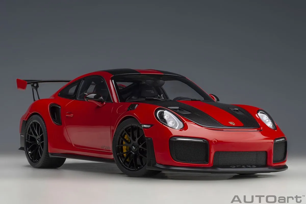 Porsche 911 (991.2) GT2 RS Weissach Package AUTOart 1/18 - Guards Red