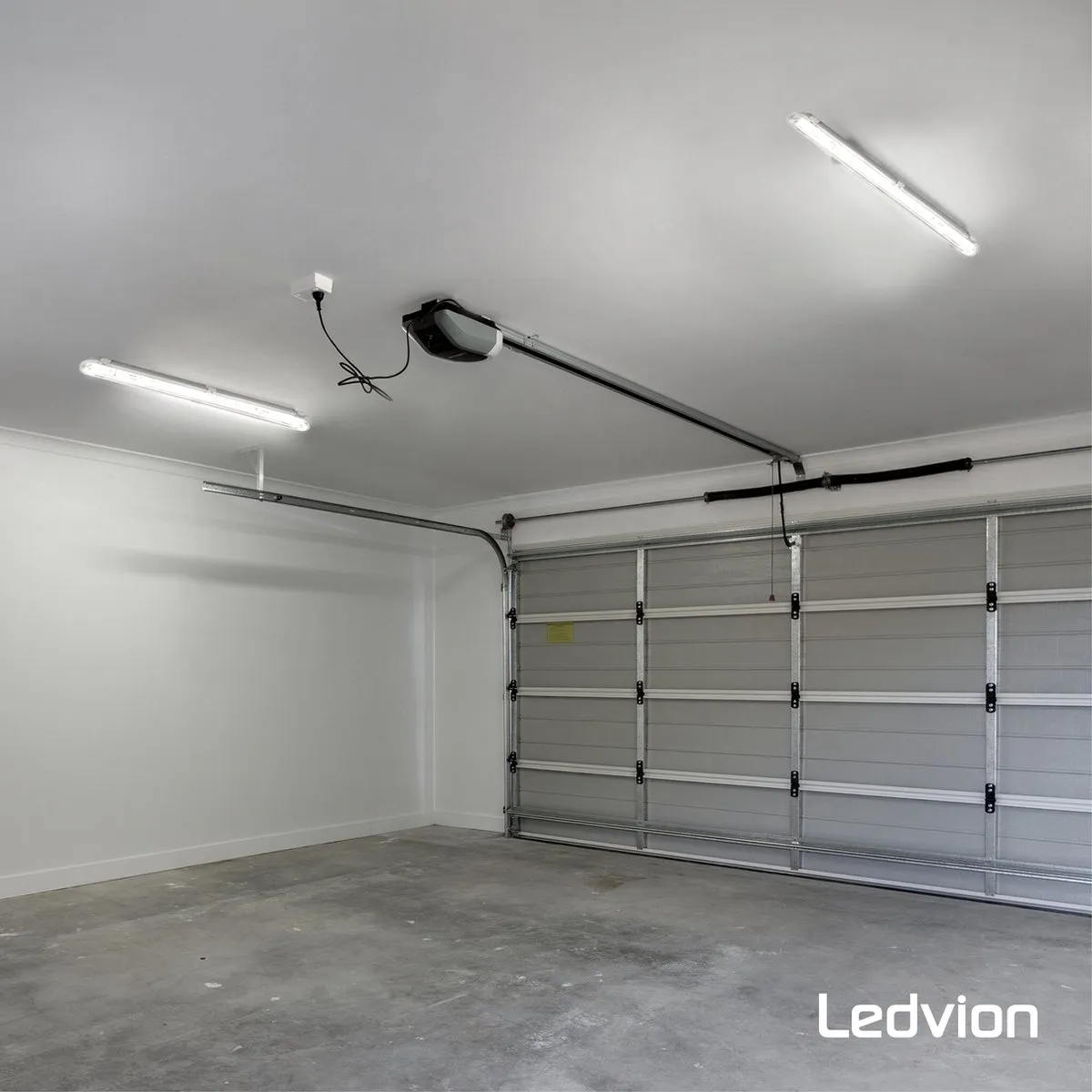 Ledvion LED TL Armatuur 120cm - IP65 - Grijs